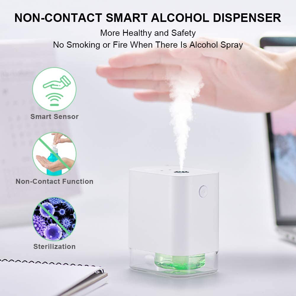 Infrared Automatic Rechargable Alcohol/Sanitizer Dispenser