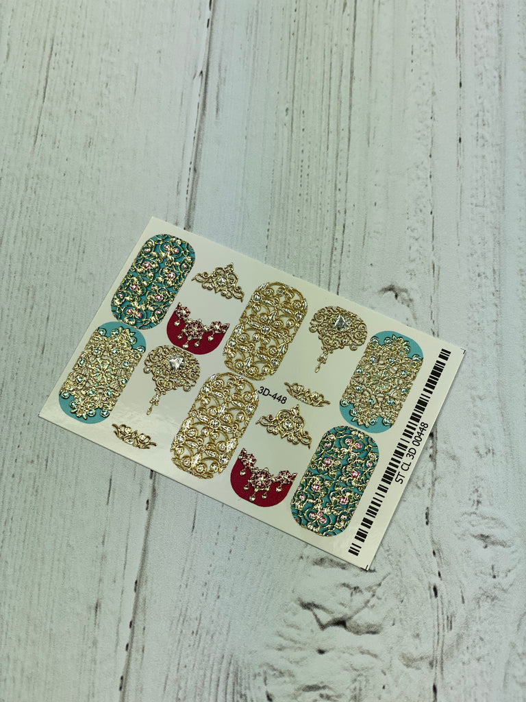 3D Japanese Nail Decals